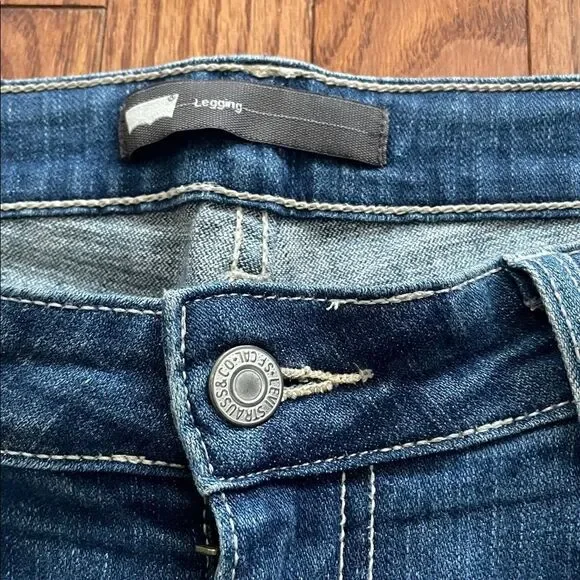 Levi’s Jeans Leggings Jeggings Medium Wash Women’s Sz 31 - Picture 6 of 12